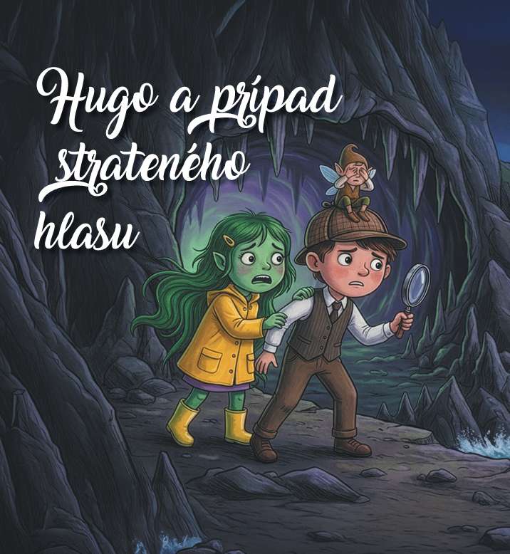 Obal knihy Hugo a prípad strateného hlasu